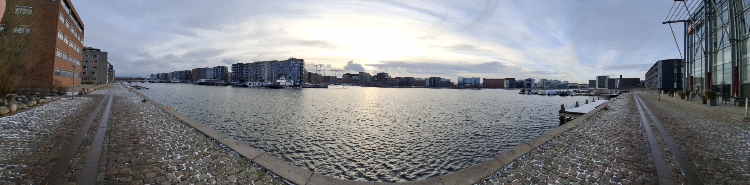 Panorama-Blick an der Teglholm Allee